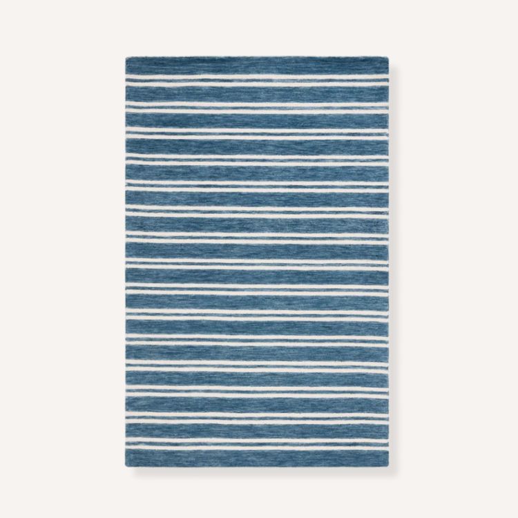fisherman aesthetic striped rug